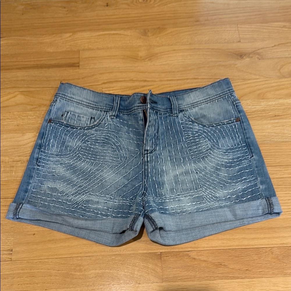 Pilcro Anthropologie Denim Blue Women Shorts size 29